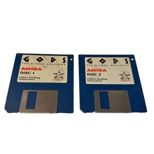 Gods The Bitmap Brothers - Commodore Amiga Version 3.5 Floppy